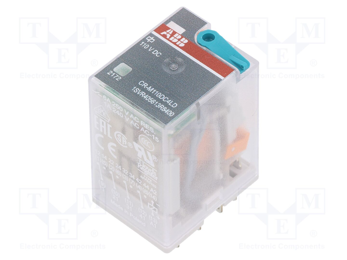 ABB CR-M110DC4LD Sähkömagneettinen rele 110VDC