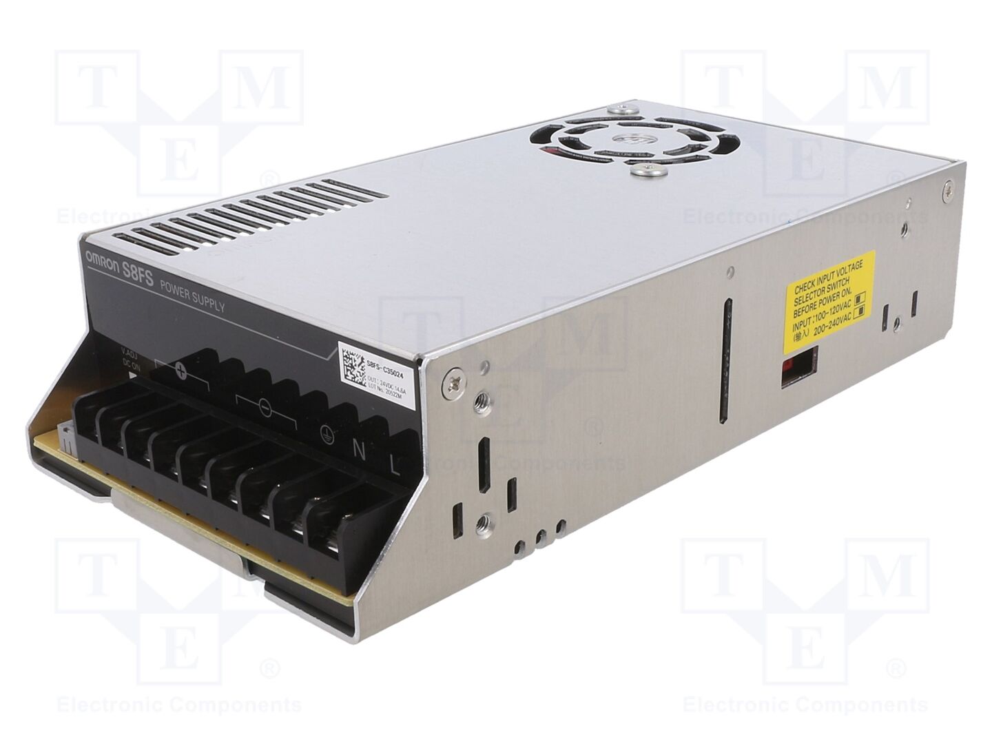 OMRON S8FS-C35024 Sisäänrakennettu kytkentäsähkönsyöttö 350W 24VDC