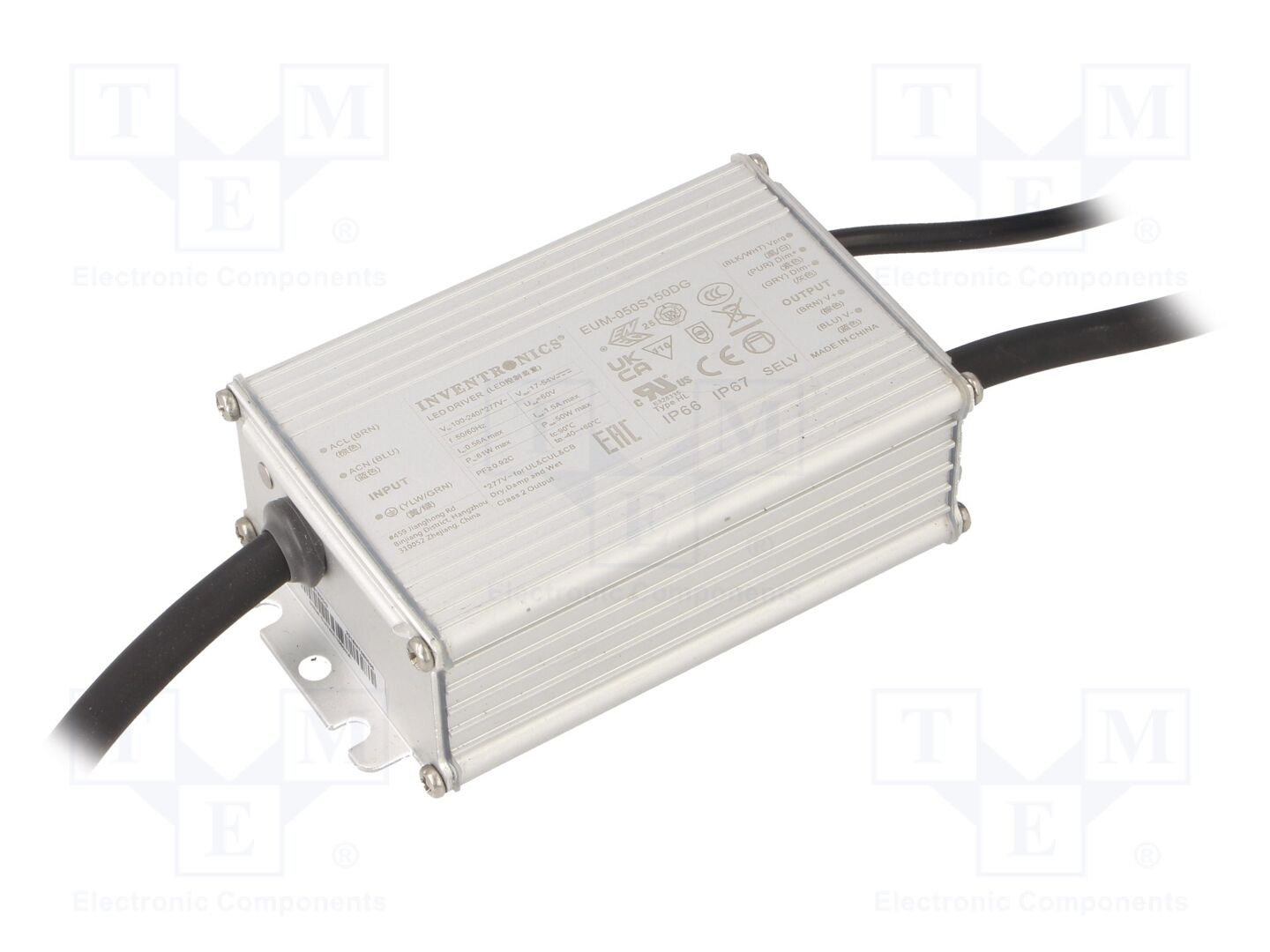 INVENTRONICS EUM-050S150DG LED-verkkolaite 50W 17-54V