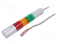 PATLITE LR4-302WJBU-RYG Signalling column 24VDC
