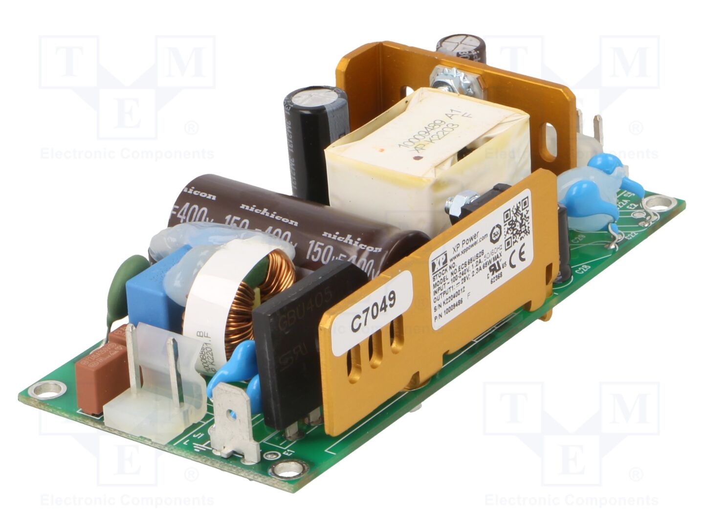 XP POWER ECS65US28 Avoin verkkolaite 65W 28VDC 2.3A