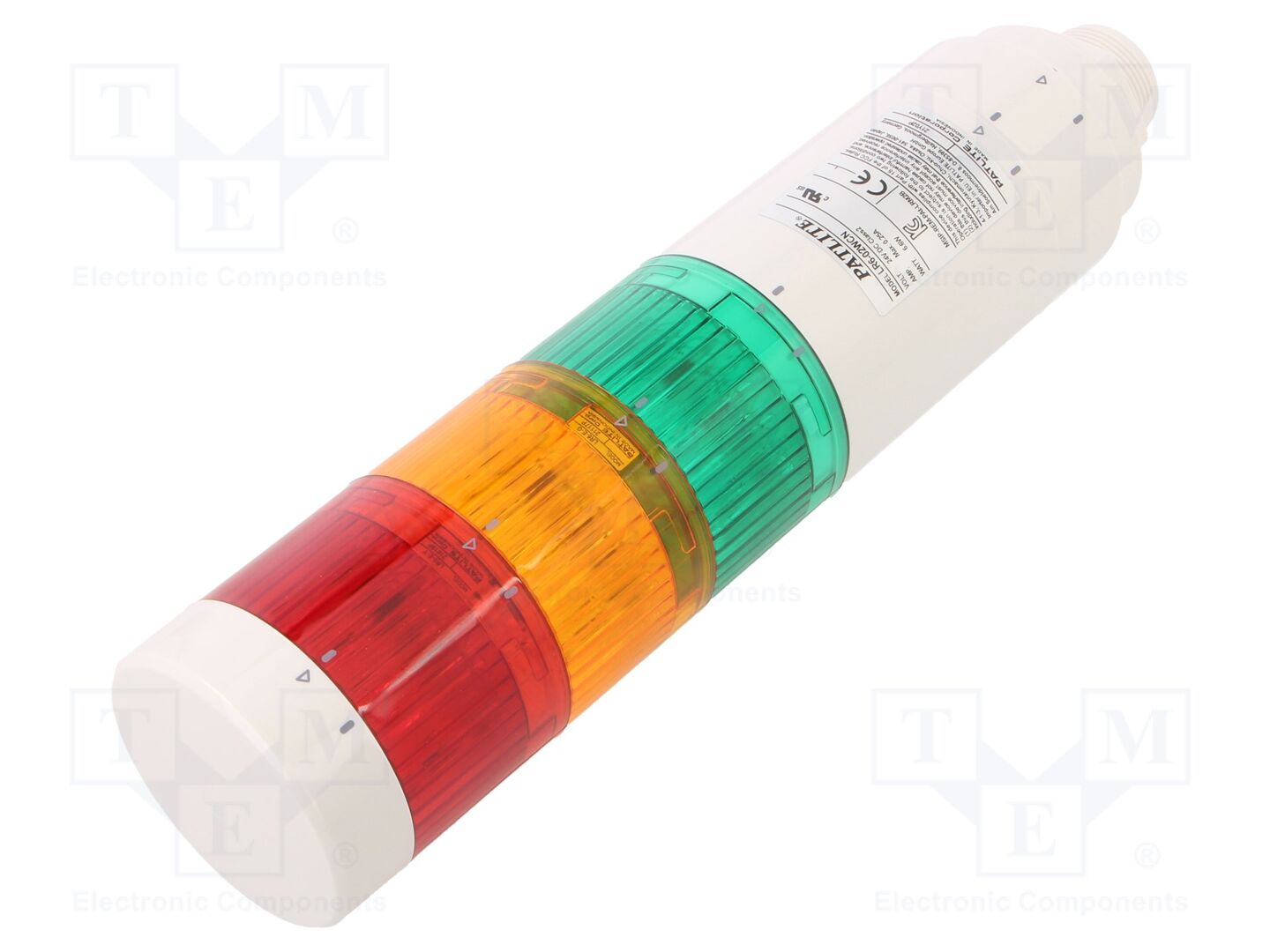 PATLITE LR6-302WCNW-RYG Signalling Column 24VDC