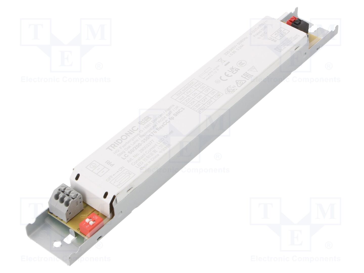 TRIDONIC LC 50/200-350/170 FLEXCC LP SNC3 LED-virtalähde 50W