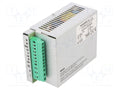 MERAWEX EL50-B DIN-kiskoon kiinnitettävä puskurivirtalähde 50W 13,2VDC 4A