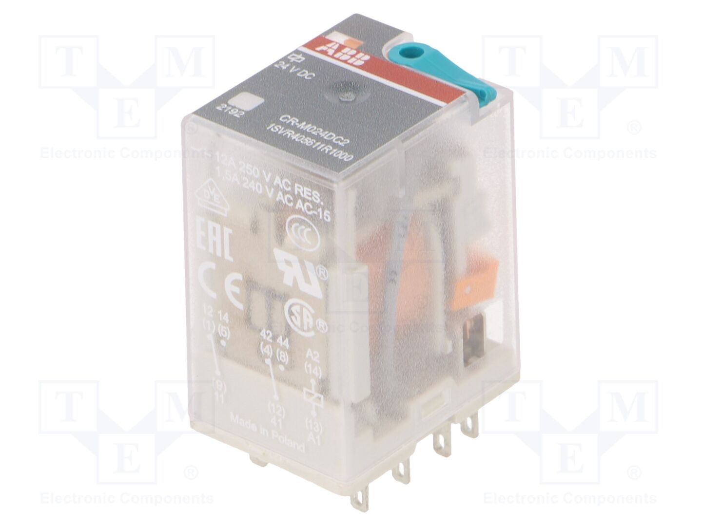 ABB CR-M024DC2 Sähkömagneettinen rele 24VDC