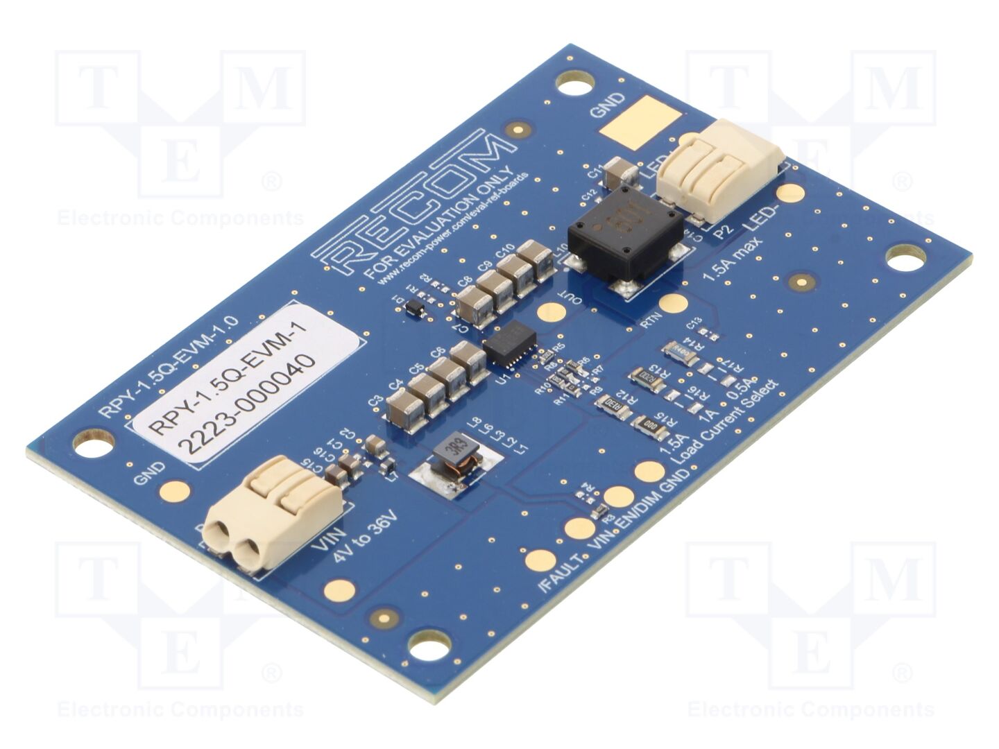RECOM RPY-1.5Q-EVM-1 DC/DC-muunnin 4-36VDC