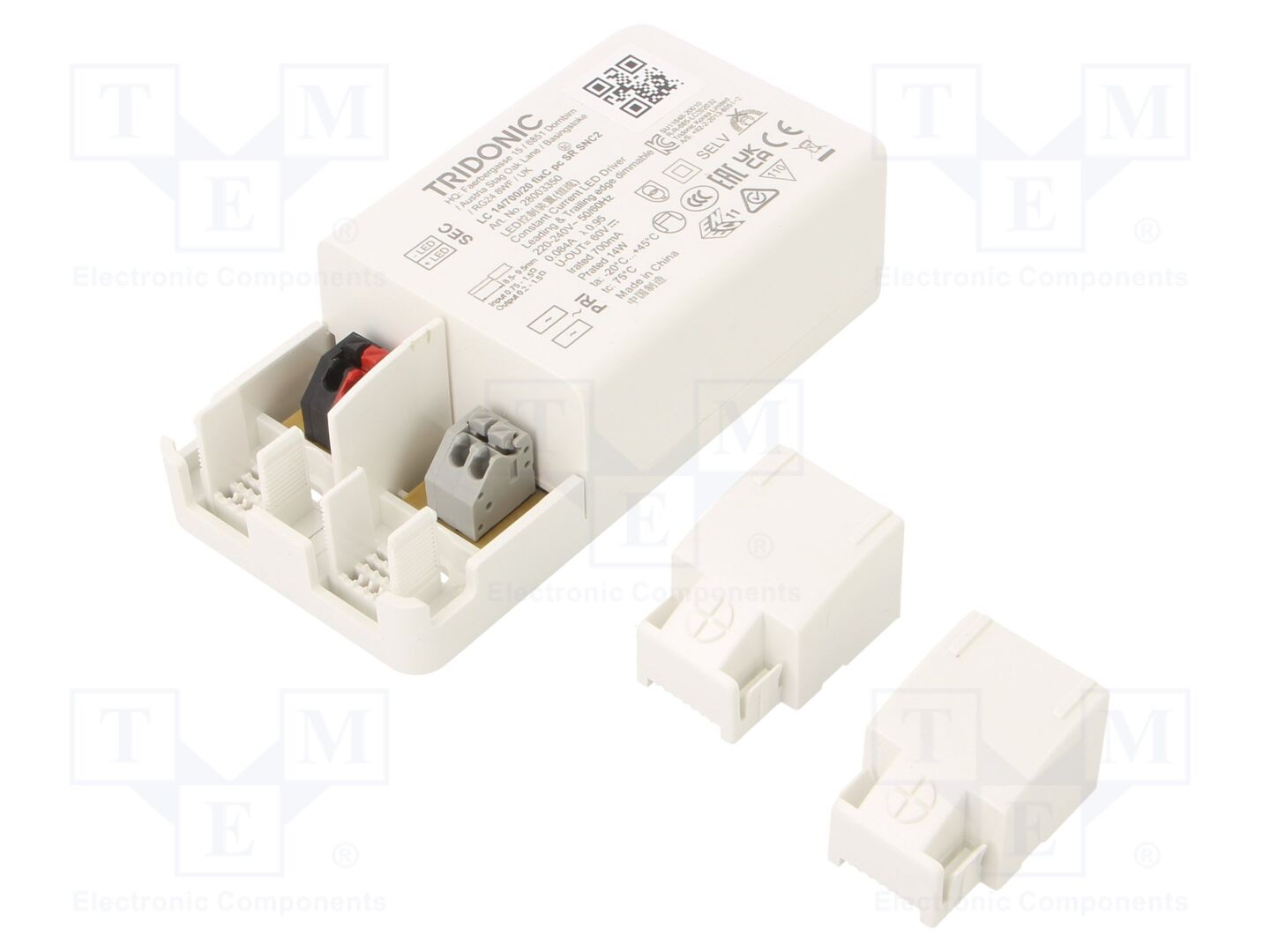 TRIDONIC LC 14W 700MA FIXC PC SR SNC2 LED-virtalähde 14W 700mA