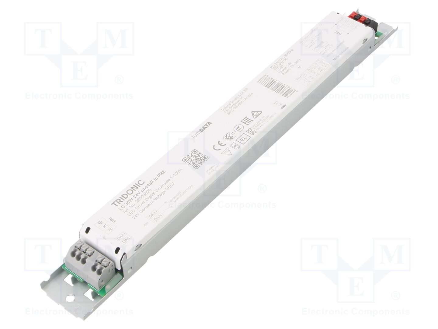 TRIDONIC LC 35W 24 ONE4ALL IP PRE LED-virtalähde 35W 24VDC