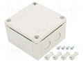FIBOX PCM95/60G Monikäyttöinen kotelo 100x100x60mm