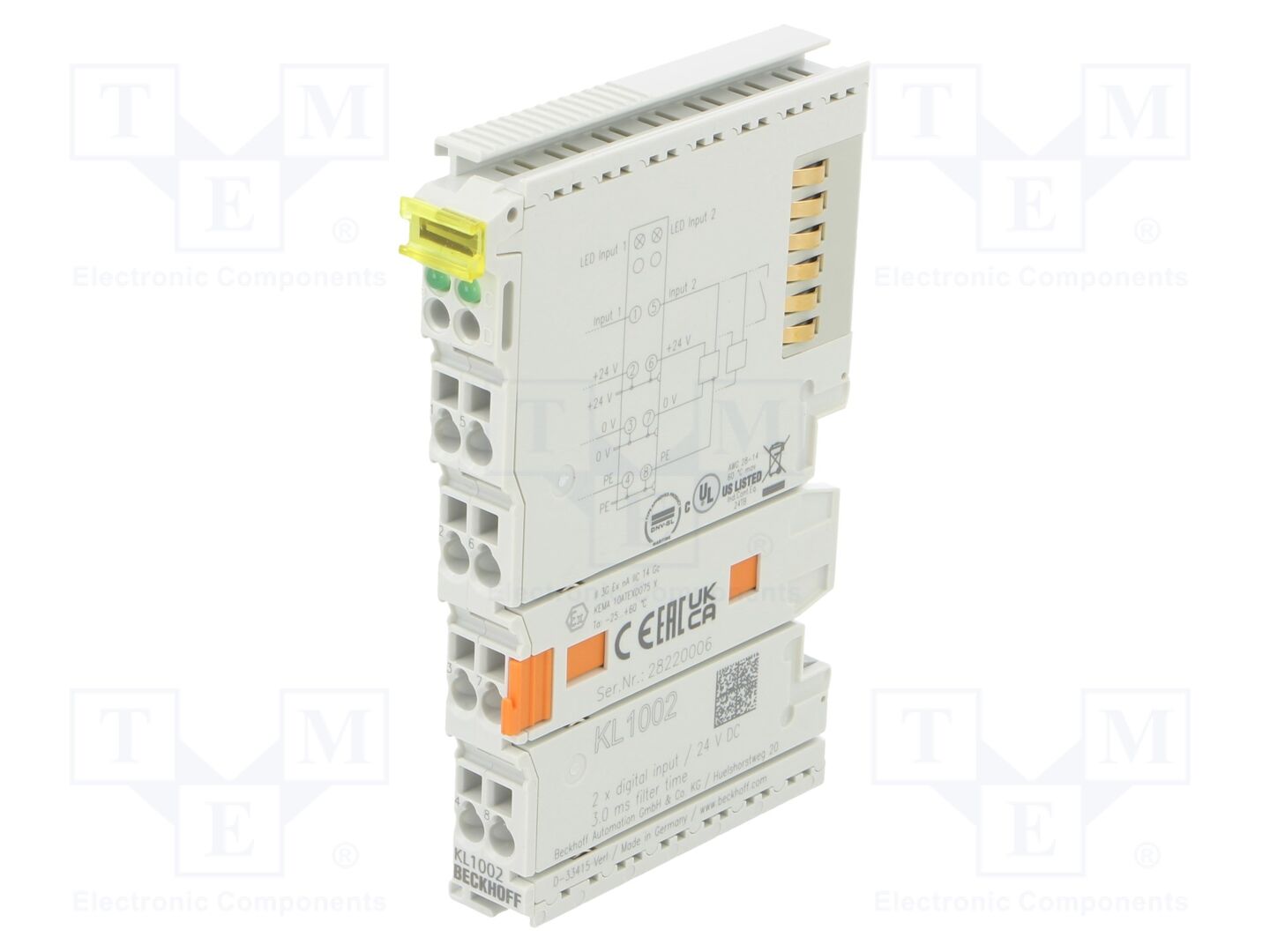 Beckhoff Automation KL1002 Digitaalinen tulomoduuli 24VDC