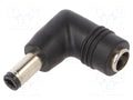 MEAN WELL DC-PLUG-P1M-P1MR DC-liitäntäadapteri 5,5/2,5 mm (5 kpl)