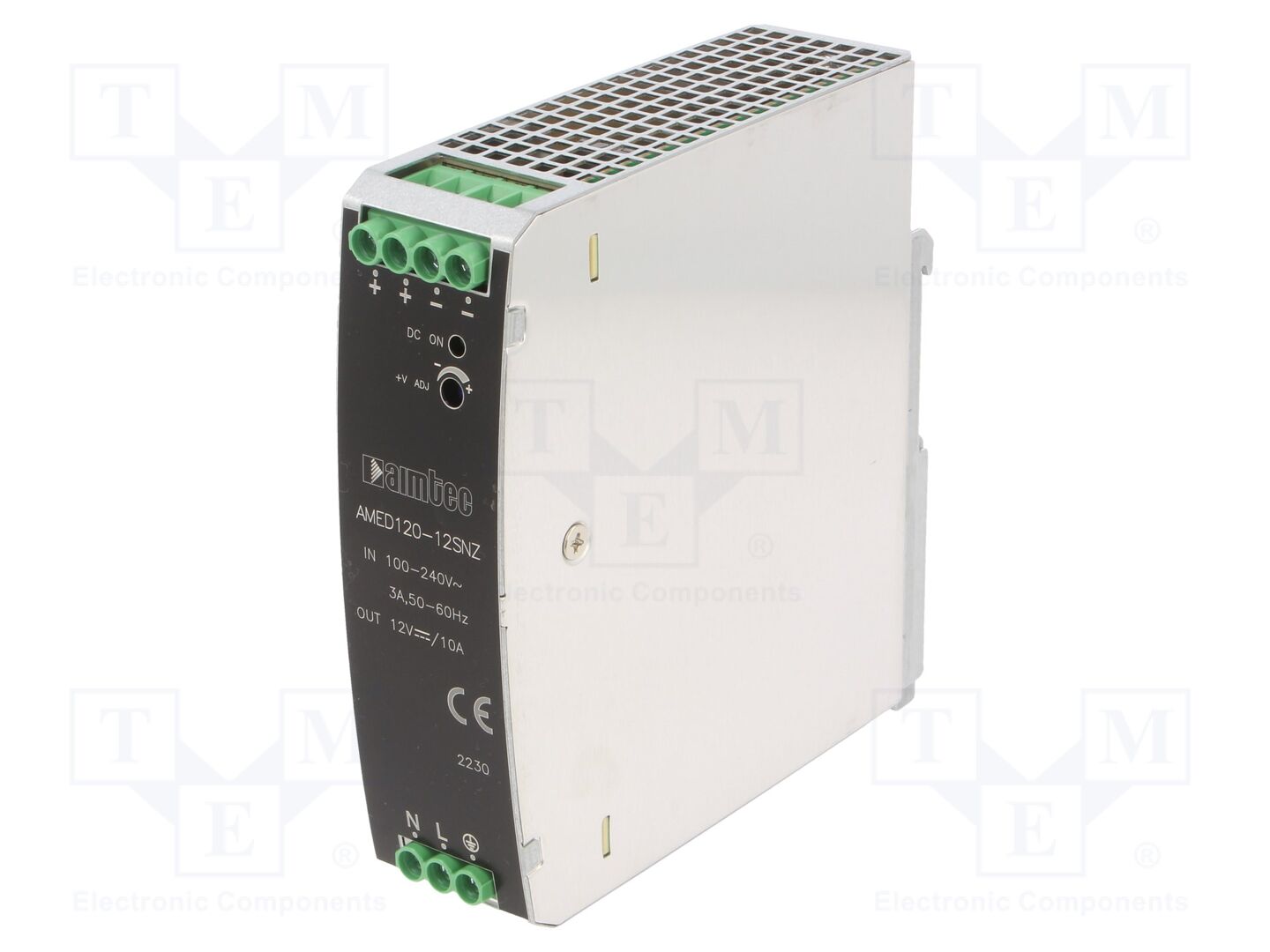 AIMTEC AMED120-12SNZ DIN-kiskoon asennettava kytkentäsähkönsyöttö 120W 12VDC