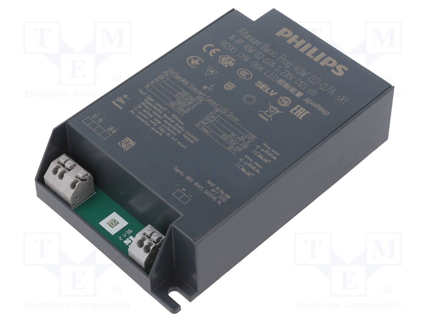 PHILIPS XI BP 40W 0.2-0.7A S 230V C123 SXT LED-virtalähde 40W