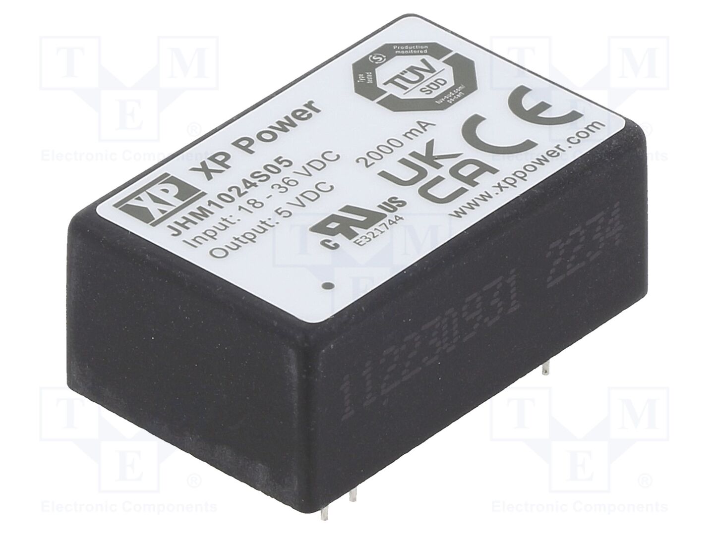 XP POWER JHM1024S05 DC/DC-muunnin 10W