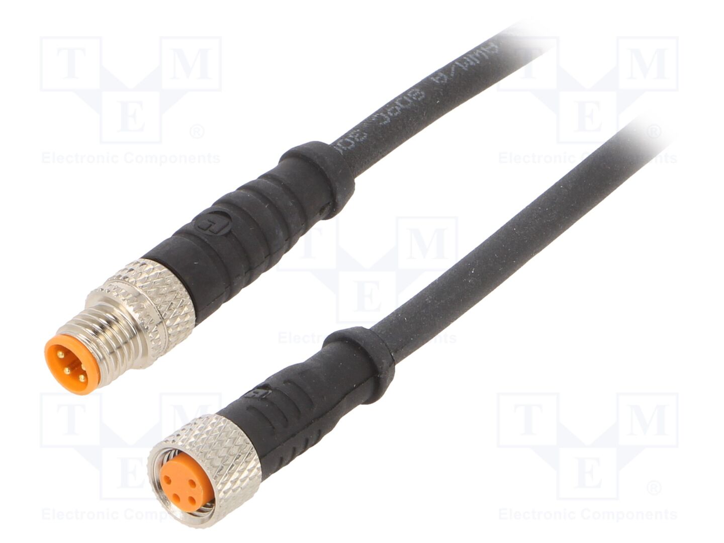 LUTRONIC 0810080004301-2M Sensori- ja automaatiokaapeli M8 4A