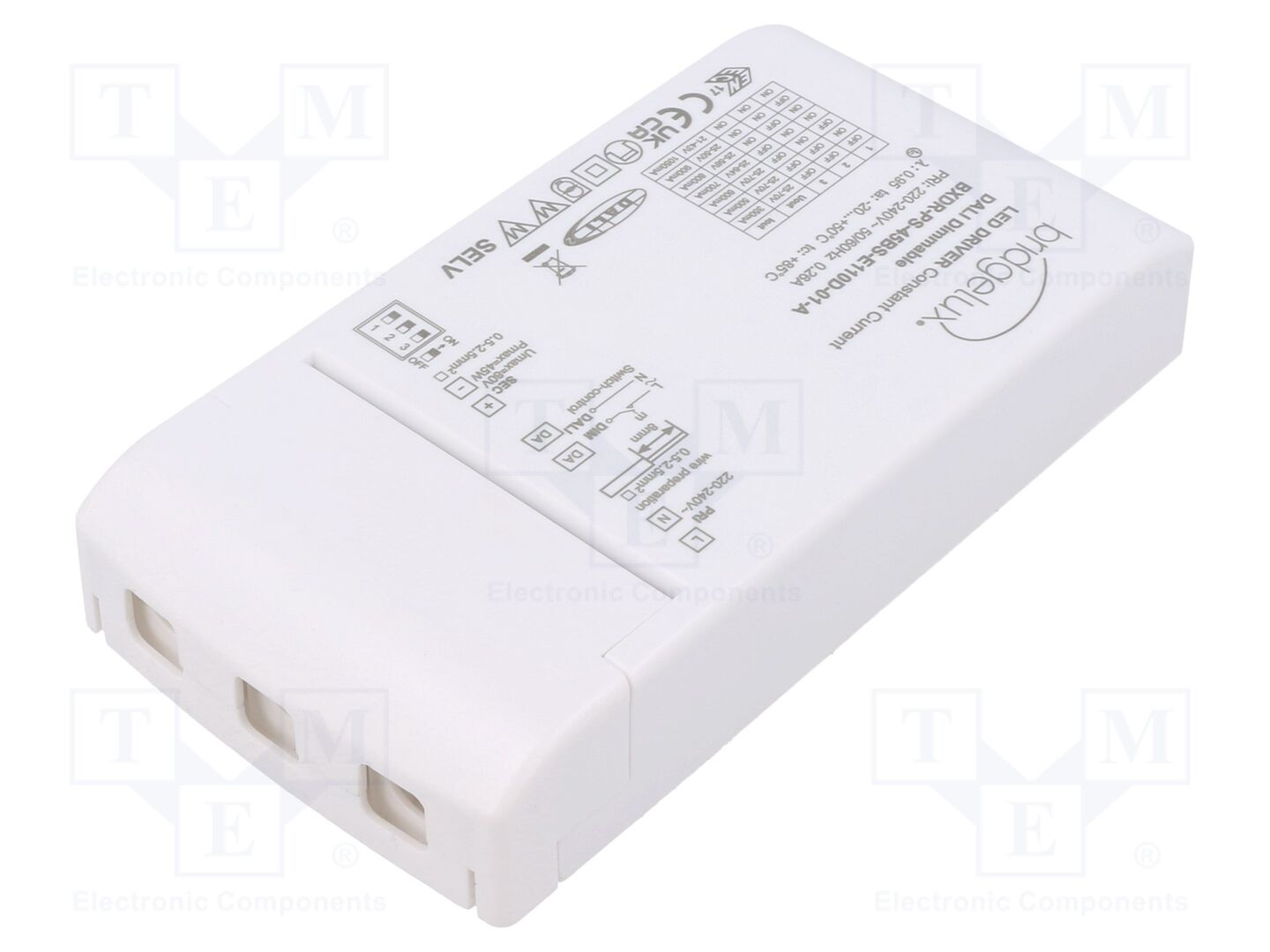 BRIDGELUX BXDR-PS-45BS-E110D-01-A LED-verkkolaite 45W DALI 2