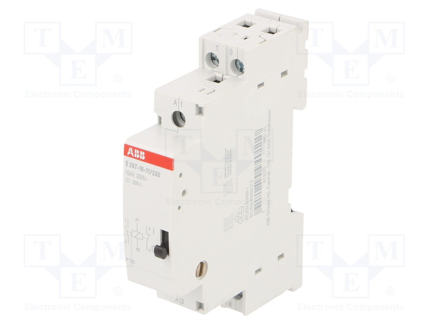 ABB E297-16-11/230 Asennusrele 230VAC