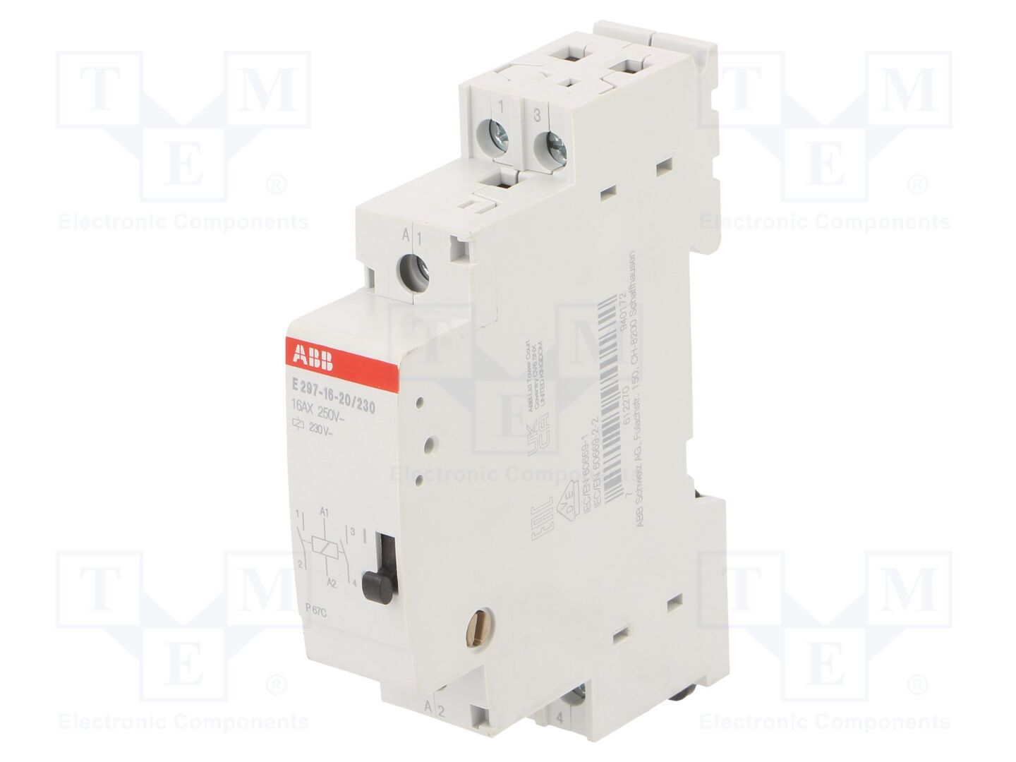 ABB E297-16-20/230 Asennusrele 230VAC