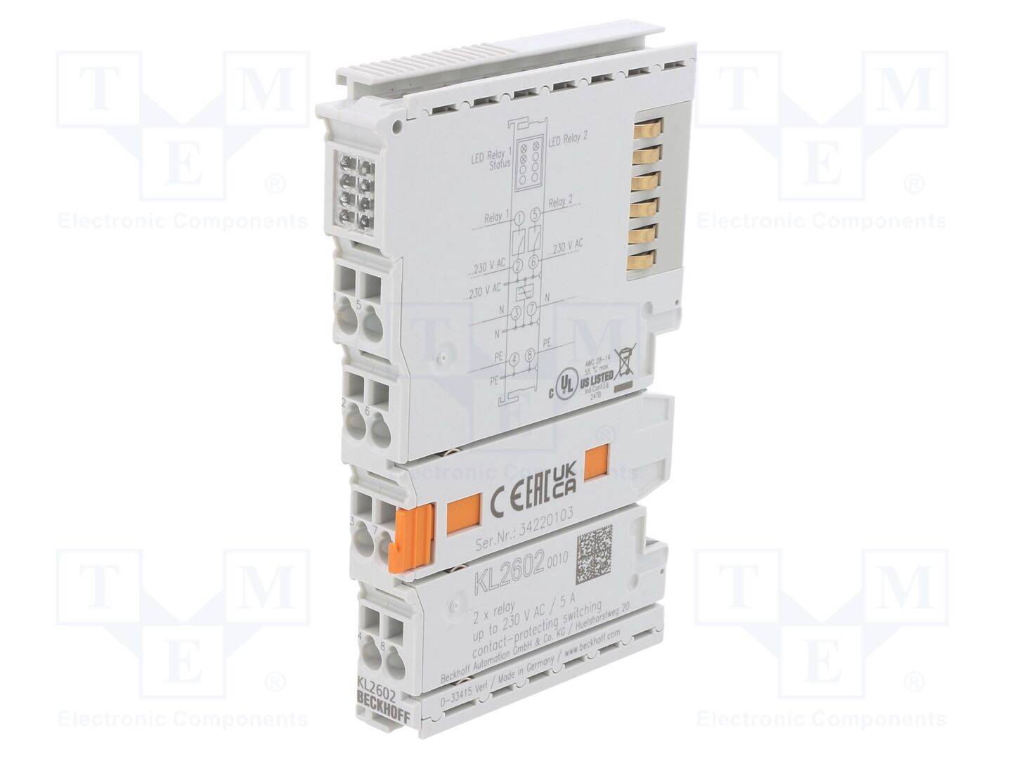 Beckhoff Automation KL2602-0010 I/O-moduuli 30VDC