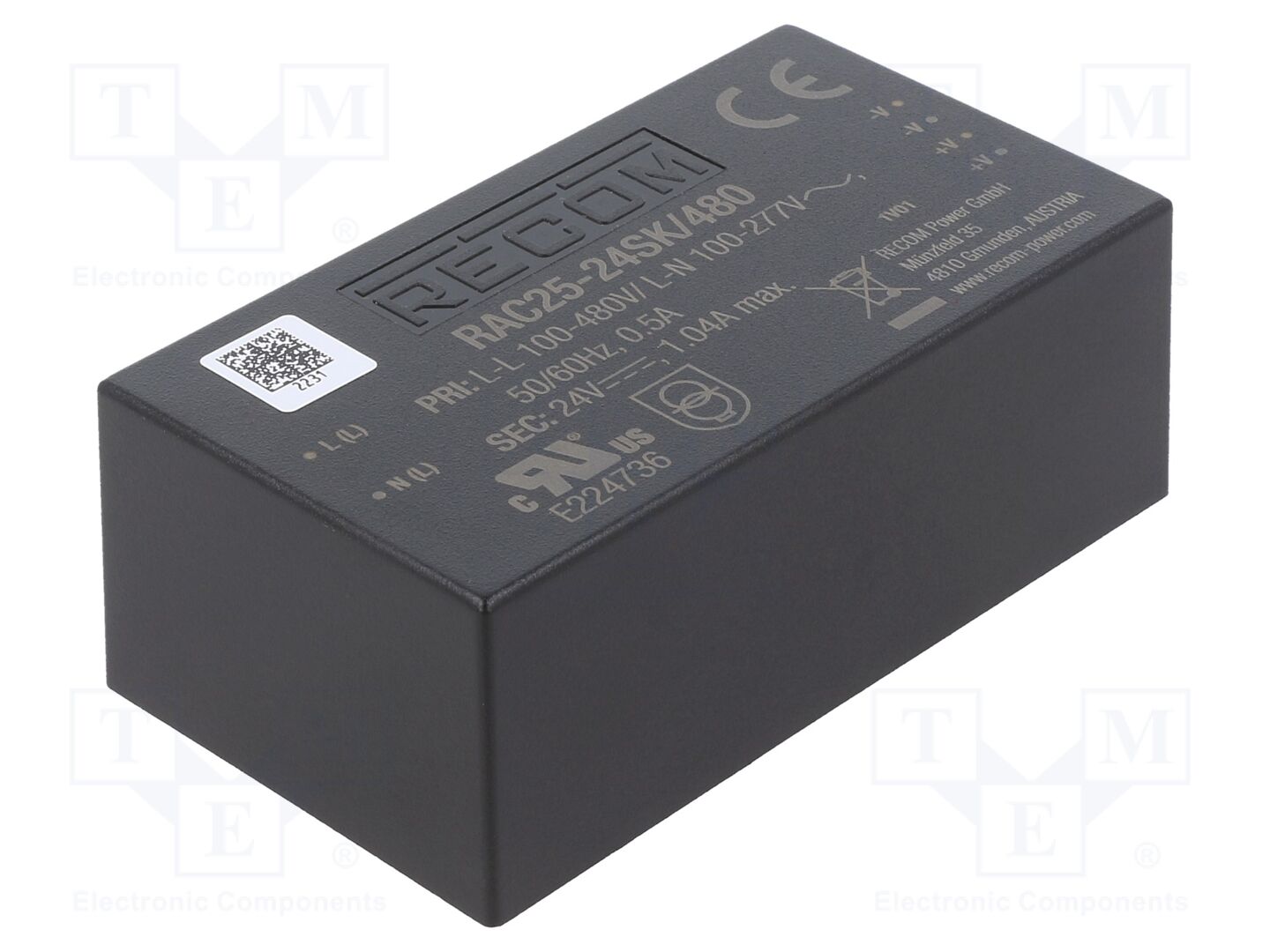 RECOM RAC25-24SK/480 AC/DC-muunnin 25W
