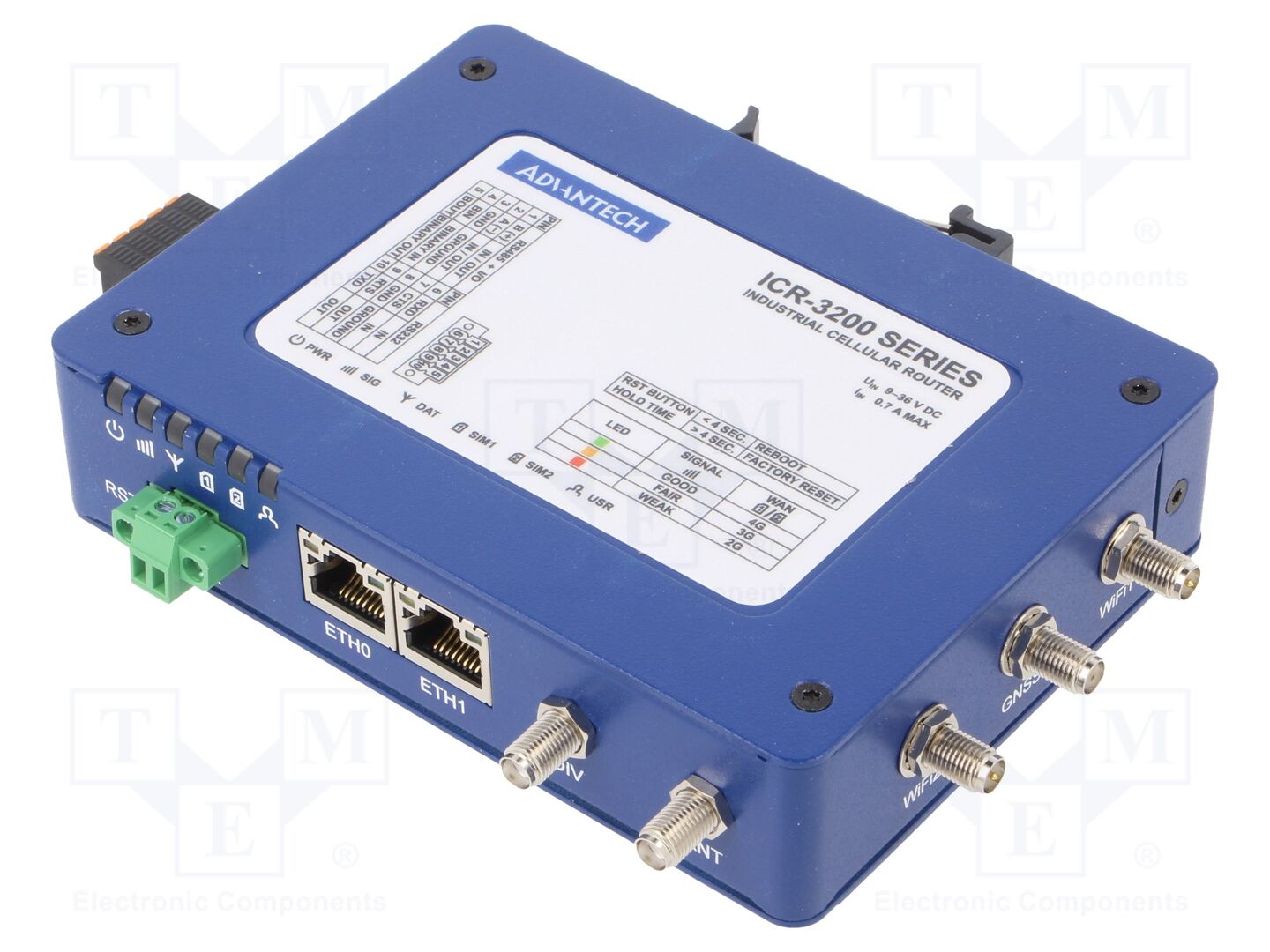 ADVANTECH ICR-3231W Automaatiomoduuli, reititin 4G LTE, 9÷36VDC