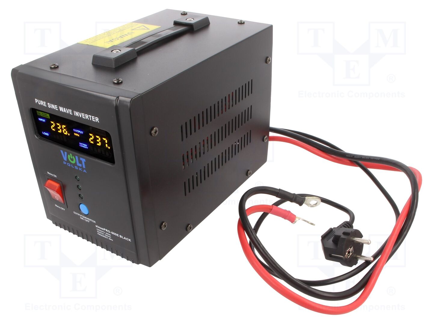 VOLT POLSKA SINUS-PRO-500/BK DC/AC muunnin 300W 230VAC