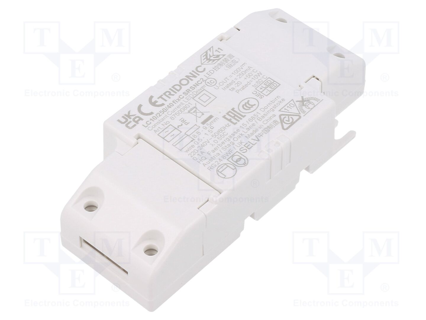 TRIDONIC LC 10/250/40 FIXC SR SNC2 LED-virtalähde 10W 250mA