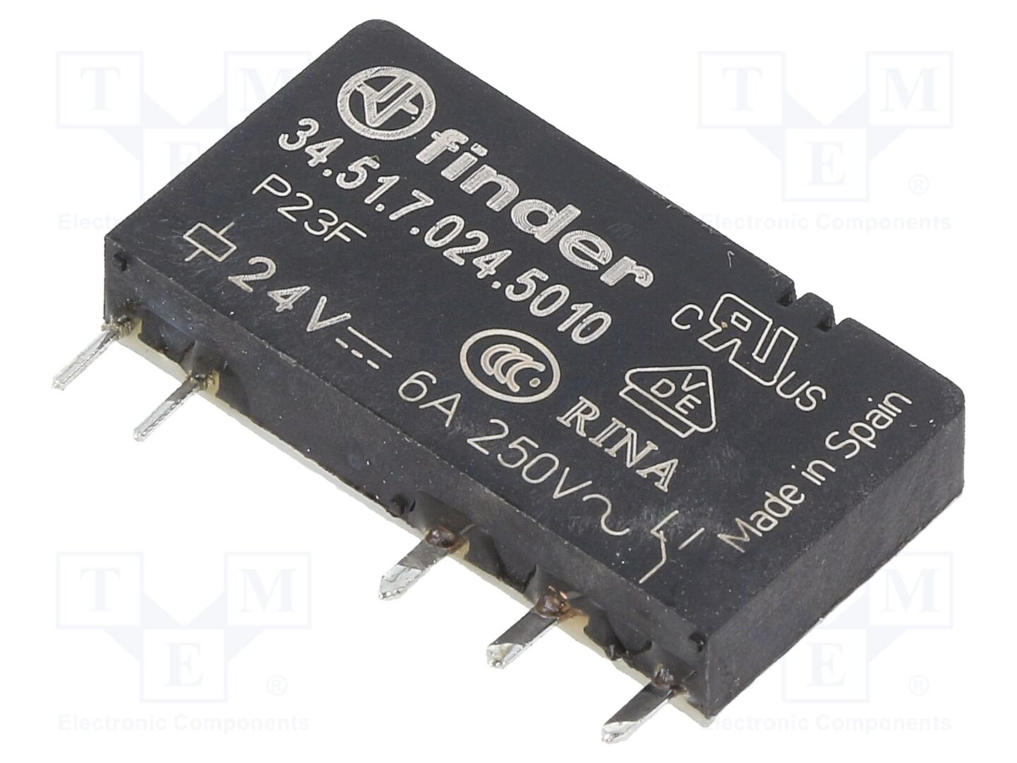 FINDER 34.51.7.024.5010 Sähkömagneettinen rele 24VDC