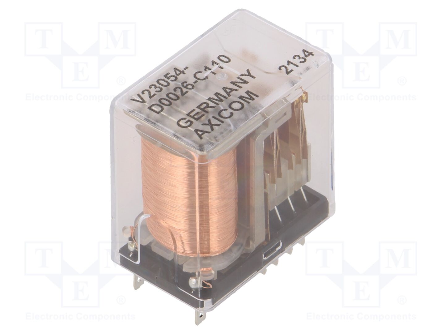 TE Connectivity V23054-D0026-C110 Miniatuurisähkömagneettinen rele 60VDC