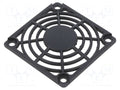 Qualtek Electronics 09252-G Tuulettimen sormisuoja 60x60mm (50 kpl erä)