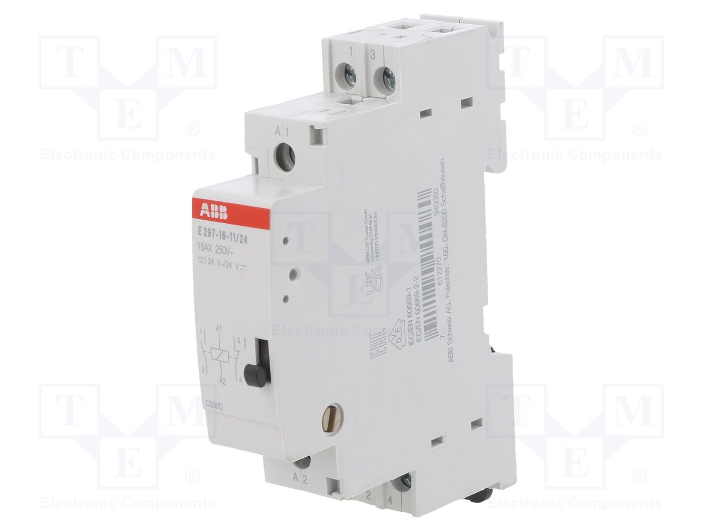ABB E297-16-11/24 Asennusrele 24VAC/24VDC