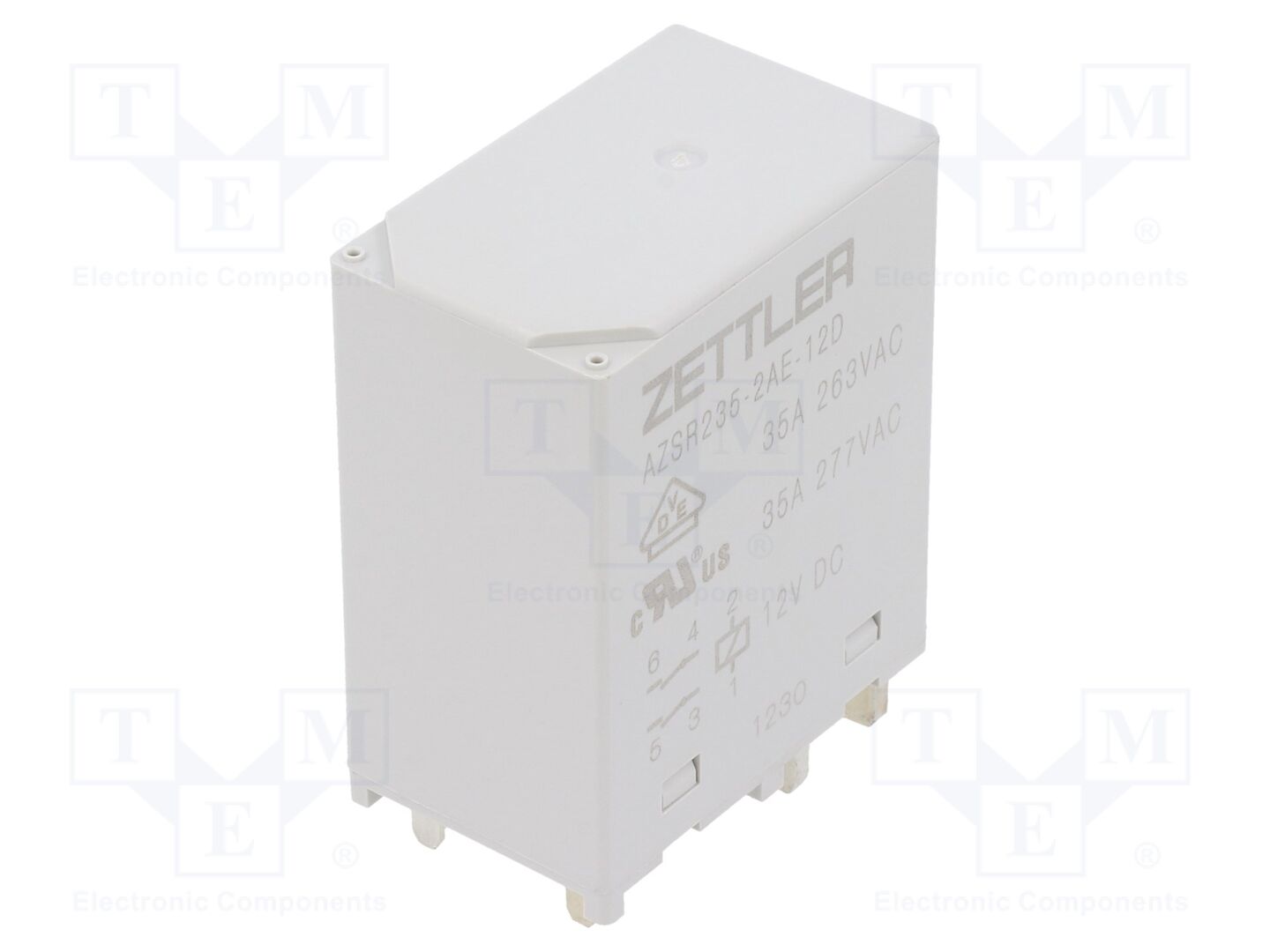 ZETTLER AZSR235-2AE-12D Sähkömagneettinen rele 12VDC