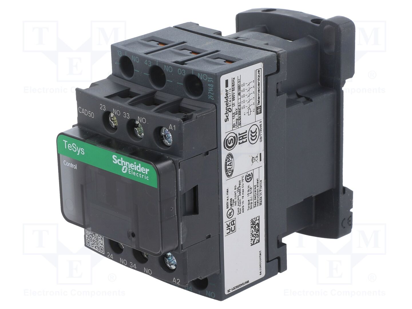 SCHNEIDER ELECTRIC CAD50BD Kosketinrele 24VDC