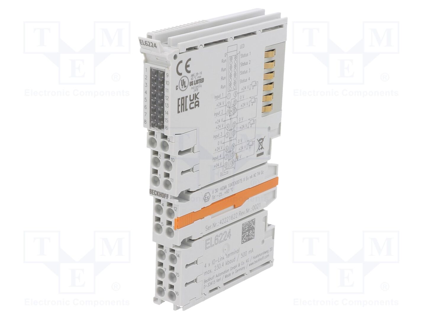 Beckhoff Automation EL6224 Automaatiomoduuli EtherCAT