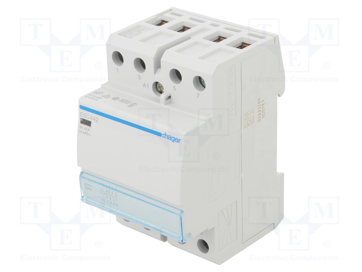 HAGER ESC442 Asennuskontaktori 40A