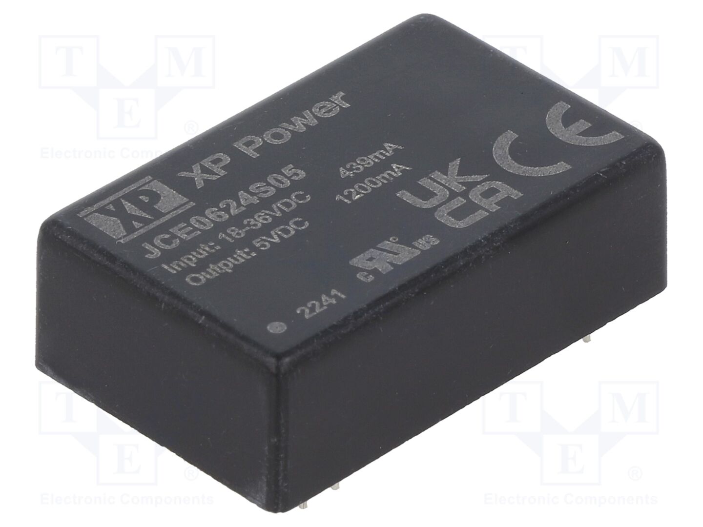 XP POWER JCE0624S05 DC/DC-muunnin 6W