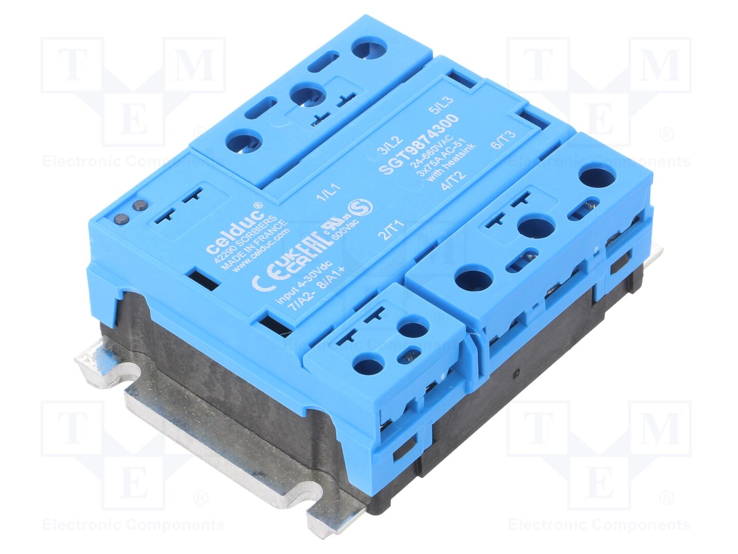 CELDUC SGT9874300 Kiinteän tilan rele 75A