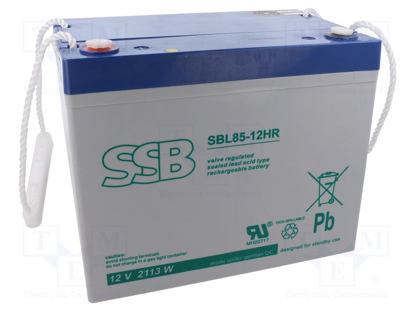 SSB ACCU-SBL-85-12HR/S Akkuhappokenno 12V