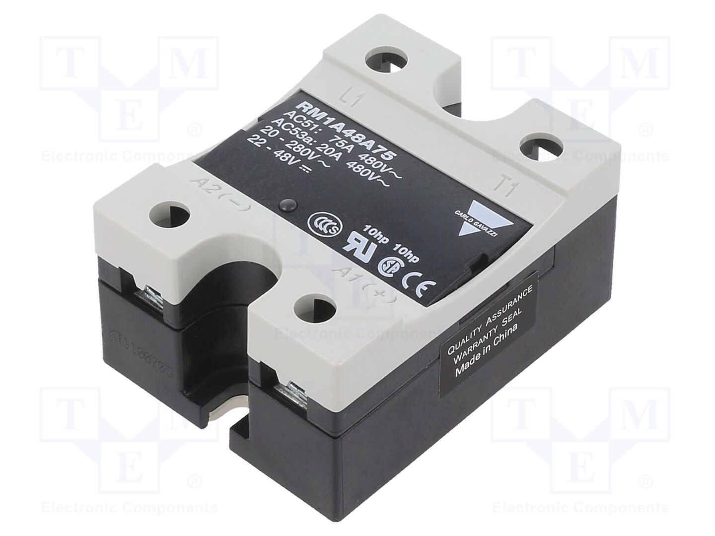 CARLO GAVAZZI RM1A48A75 Solid State Relay 75A