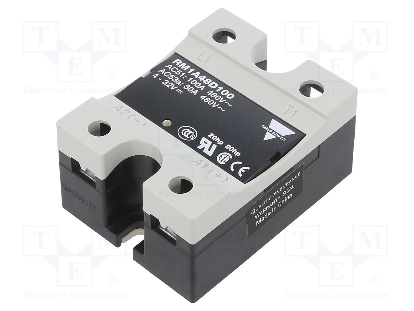 CARLO GAVAZZI RM1A48D100 Solid State Relay 100A