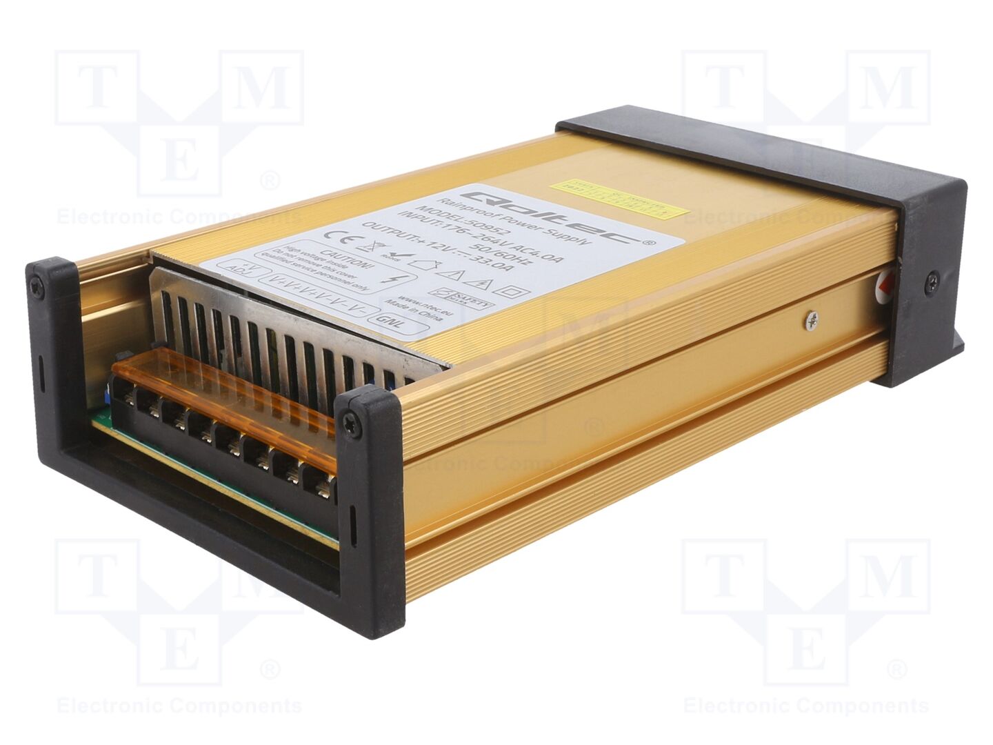 QOLTEC 50952 Sisäänrakennettu kytkentäsähkölaite 400W