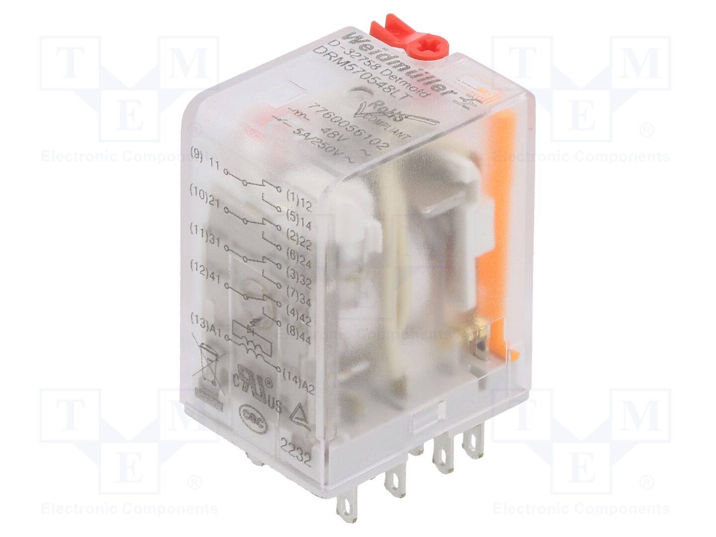 WEIDMÜLLER DRM570548LT Sähkömagneettinen rele 48VAC