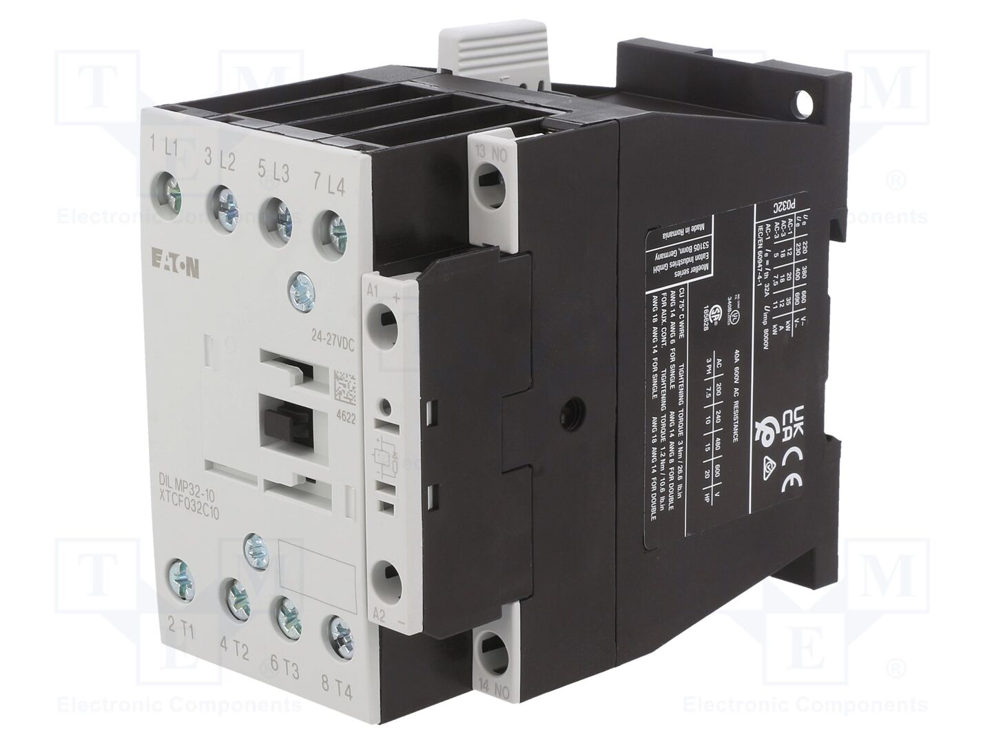 EATON ELECTRIC DILMP32-10-24DC Kontaktori 24VDC