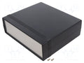 HAMMOND 1598DBK Kotelo paneelilla 206x180x64mm