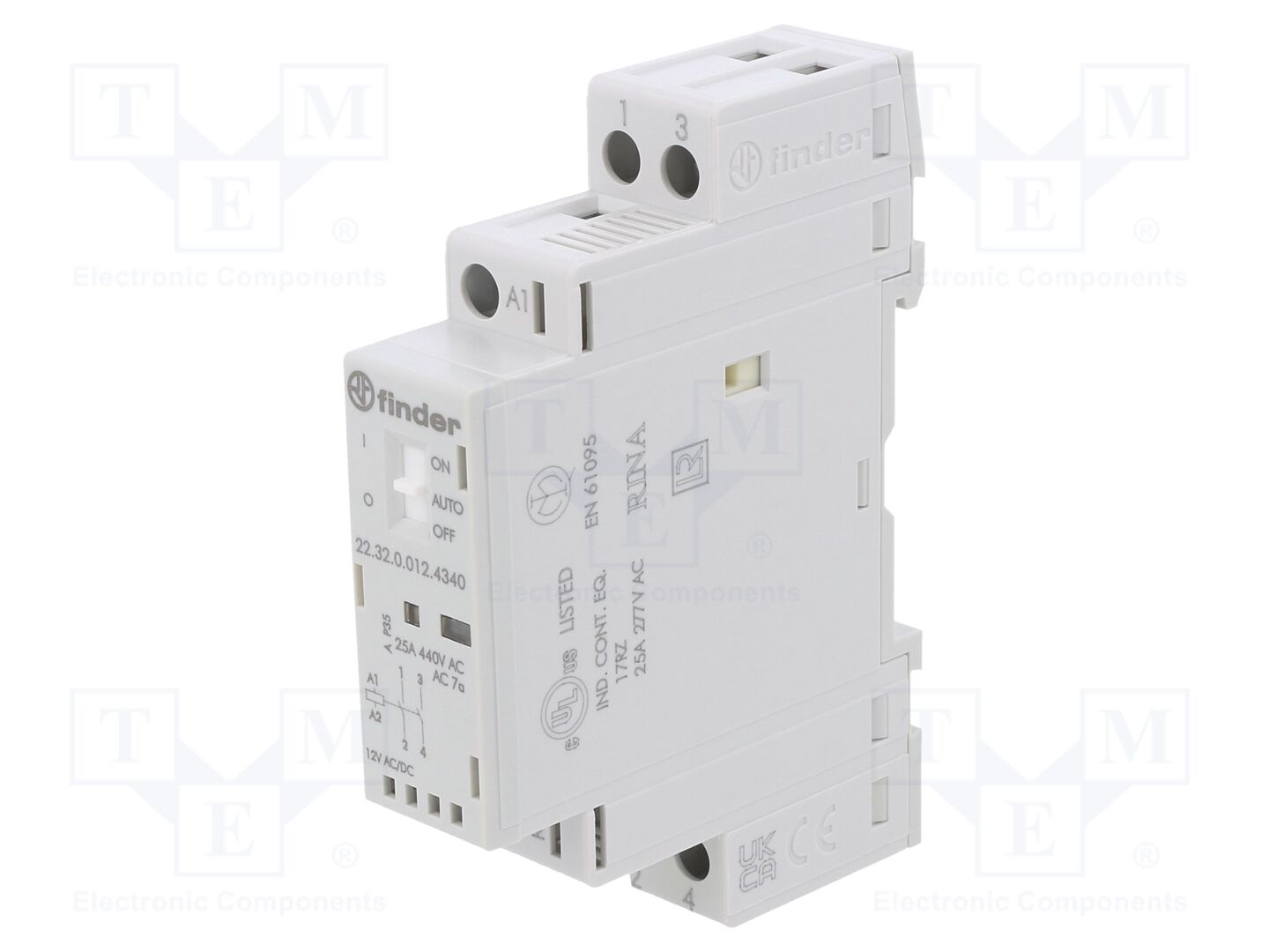FINDER 22.32.0.012.4340 Modulaarinen kontaktori 25A