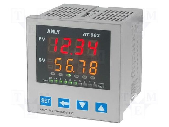 ANLY ELECTRONICS AT903-6141000 Lämpötilasäädin -1999÷9999