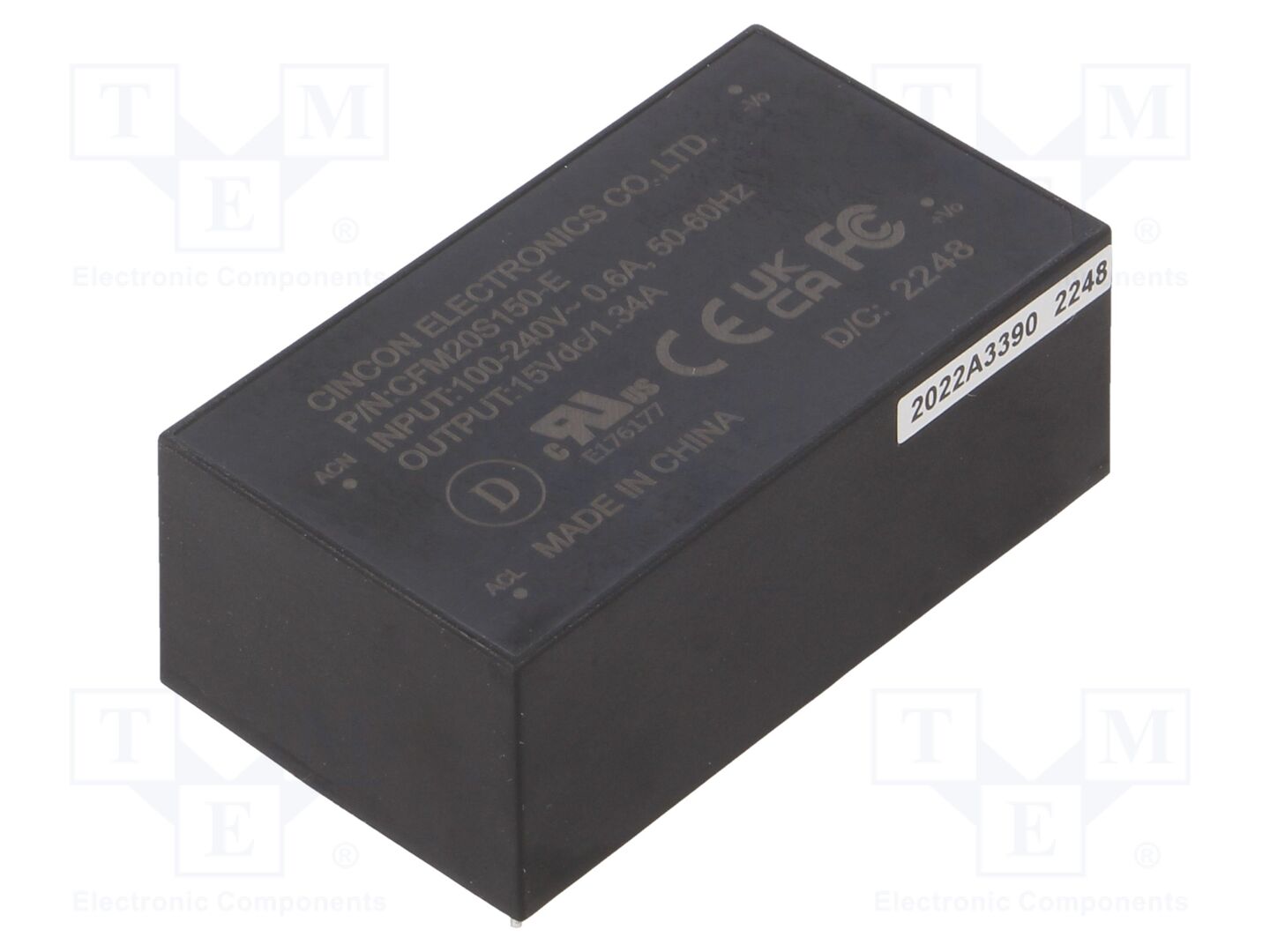 CINCON CFM20S150-E PCB AC/DC-muunnin 20W
