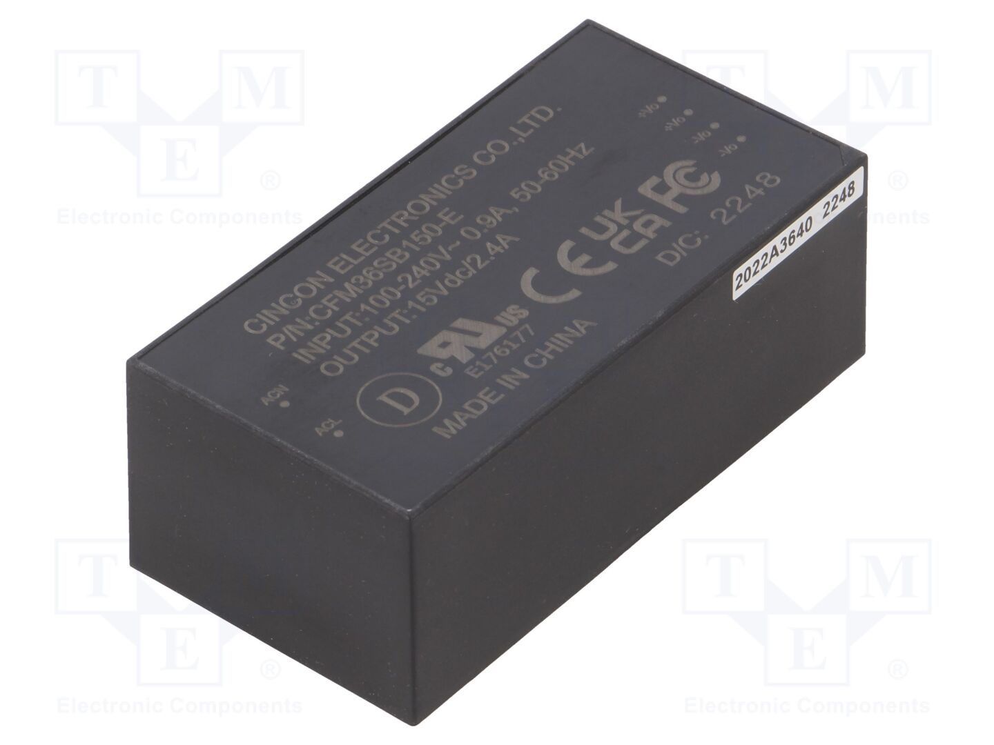 CINCON CFM36SB150-E Piirikorttimuunnin 36W