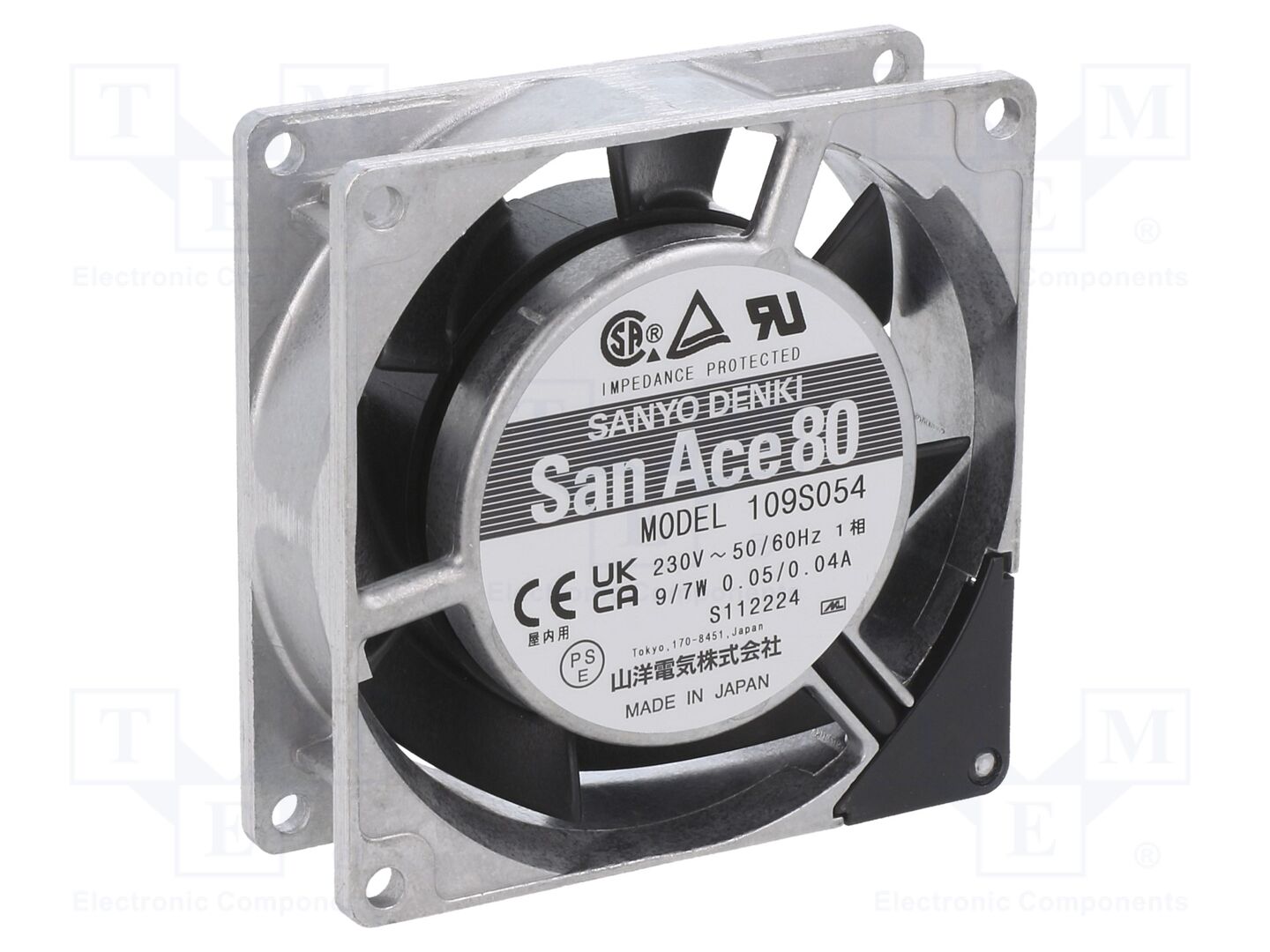 SANYO DENKI 109S054 Aksiaalipuhallin 230VAC