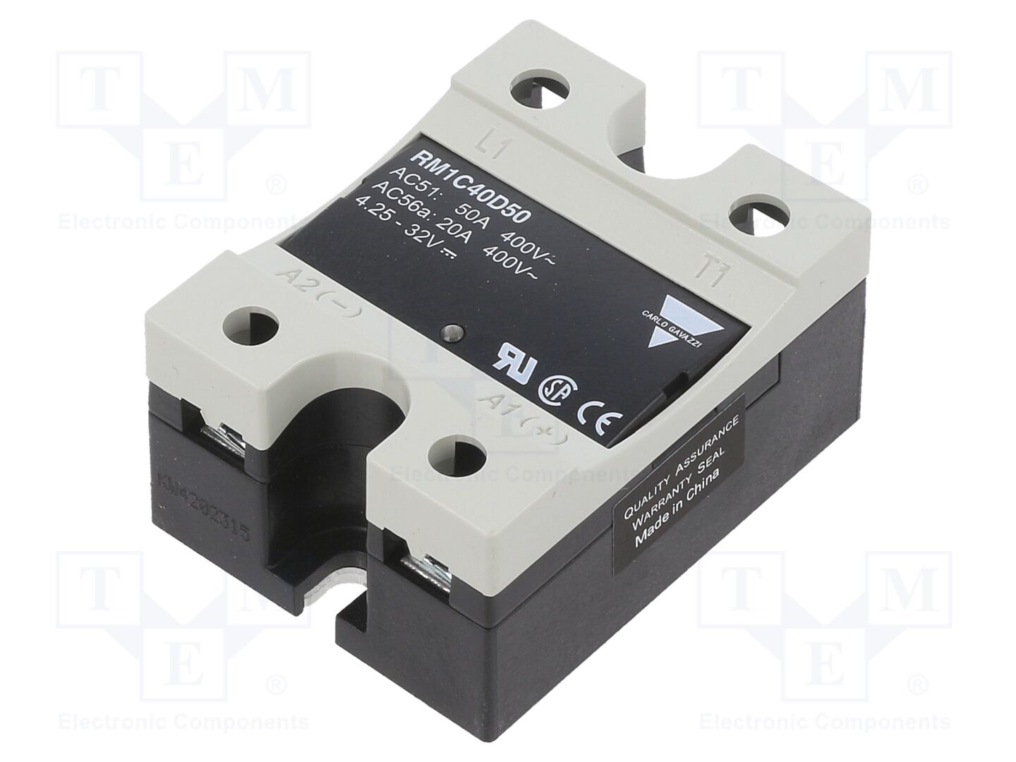 CARLO GAVAZZI RM1C40D50 Puolijohderele 50A